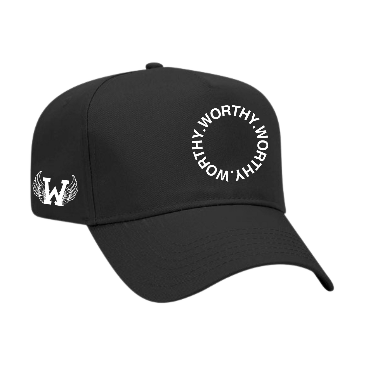 WORTHY.  Circle Logo A Frame Cap